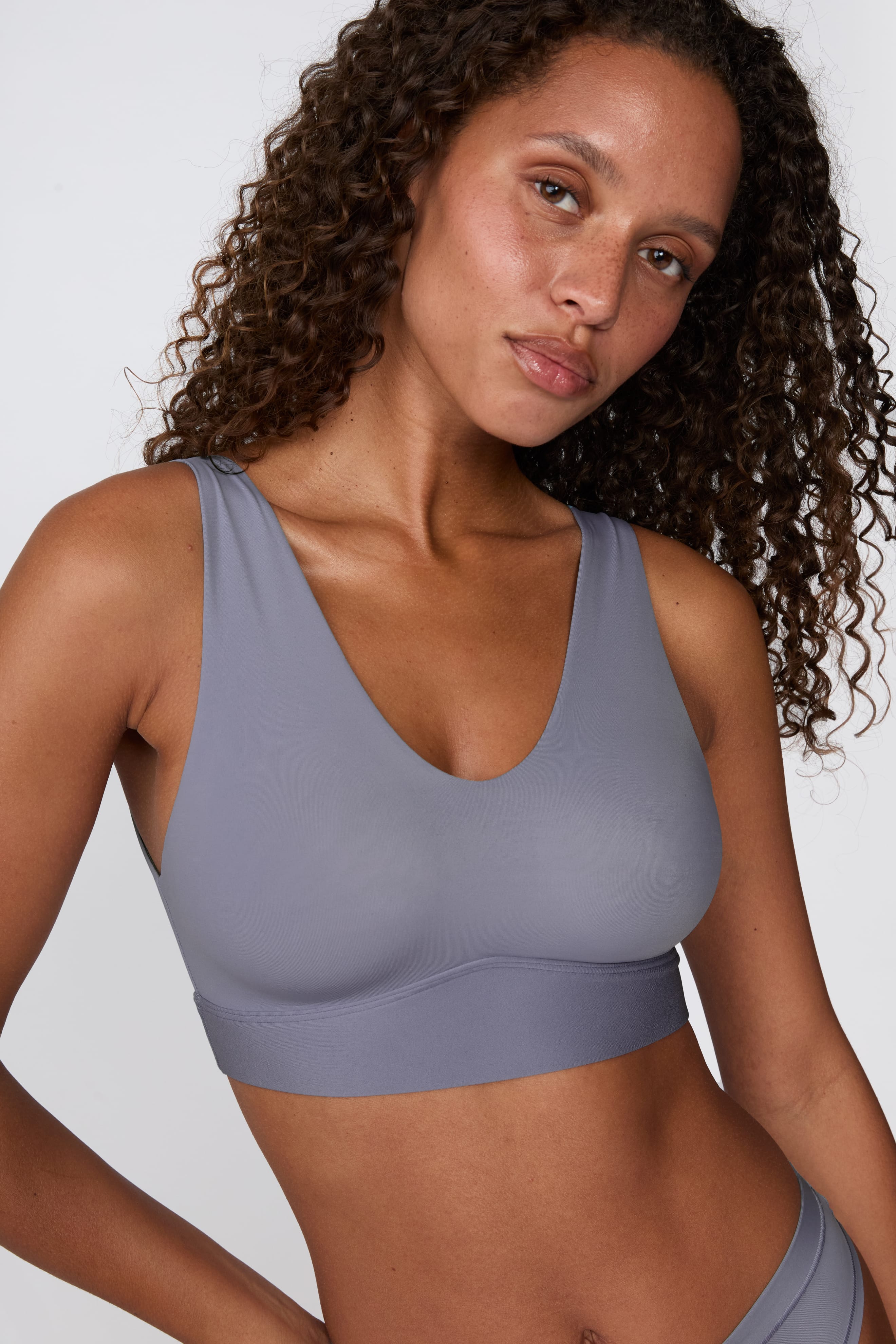 Bliss Bralette - Steel