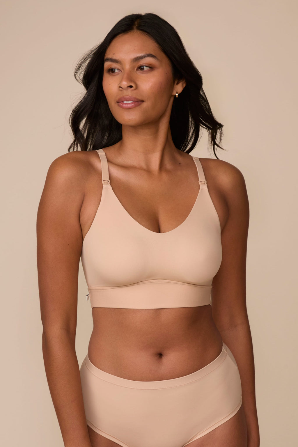 Bliss Nursing Bralette - Beige
