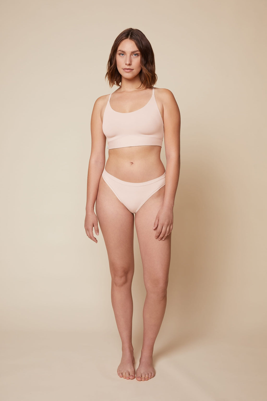 Bliss Racerback Bralette - Rose