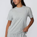 Cloud Cotton Pajama Shirt - Heather Grey