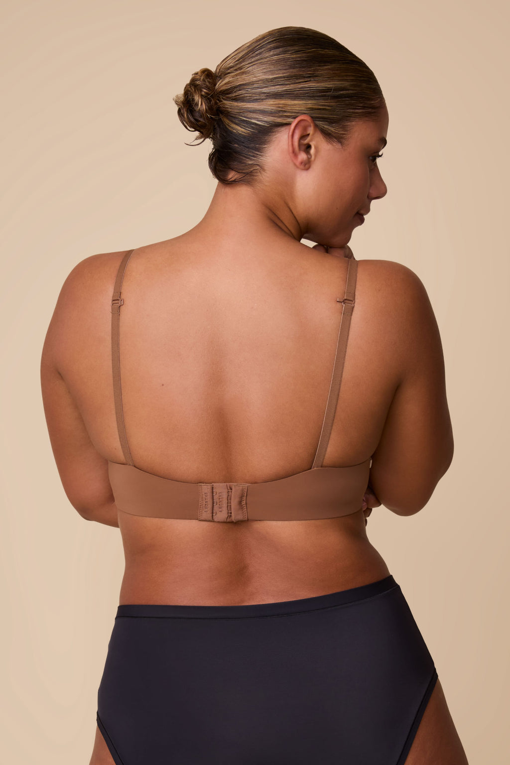 Base T-Shirt Bra - Brown
