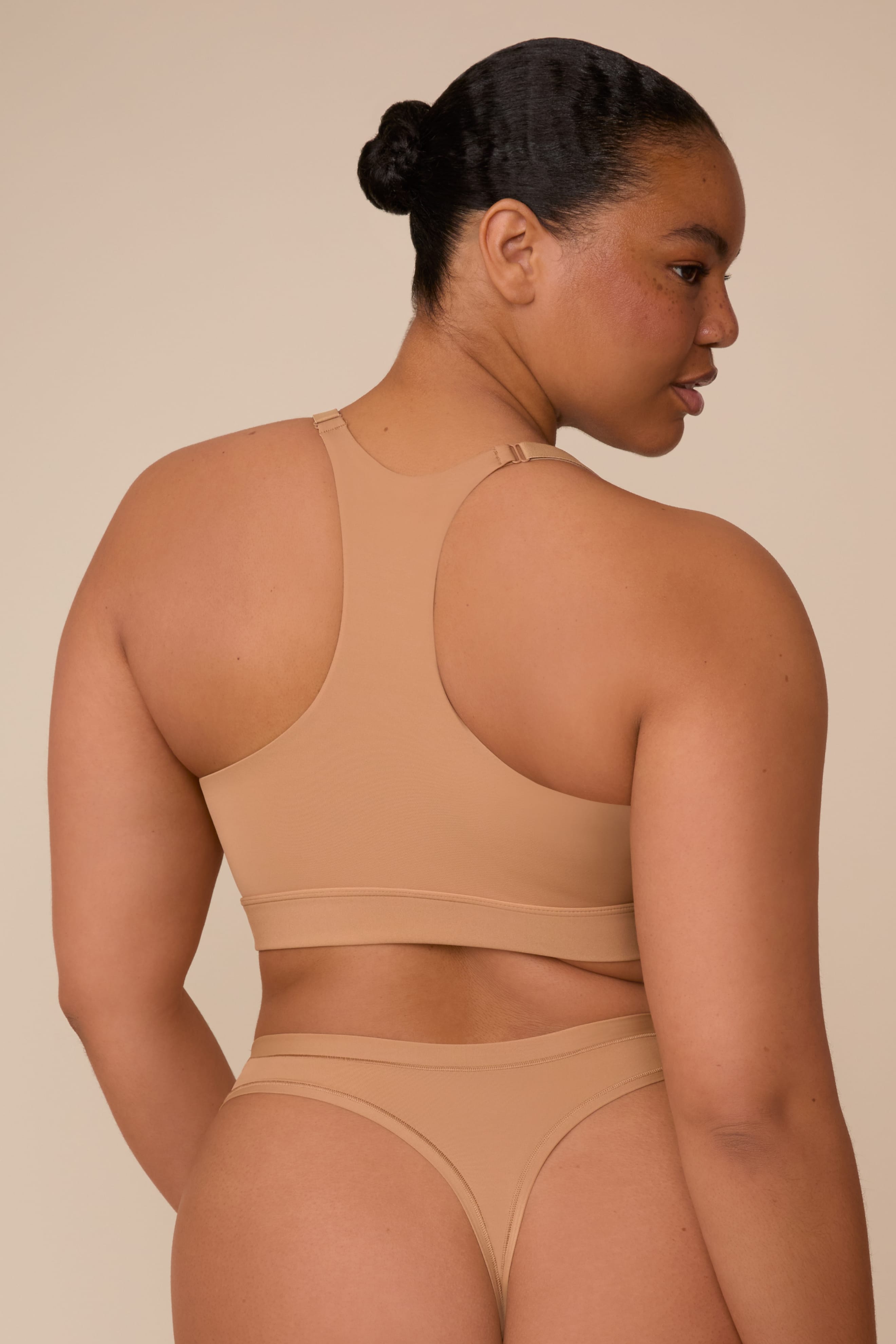 Bliss Racerback Bralette - Tan