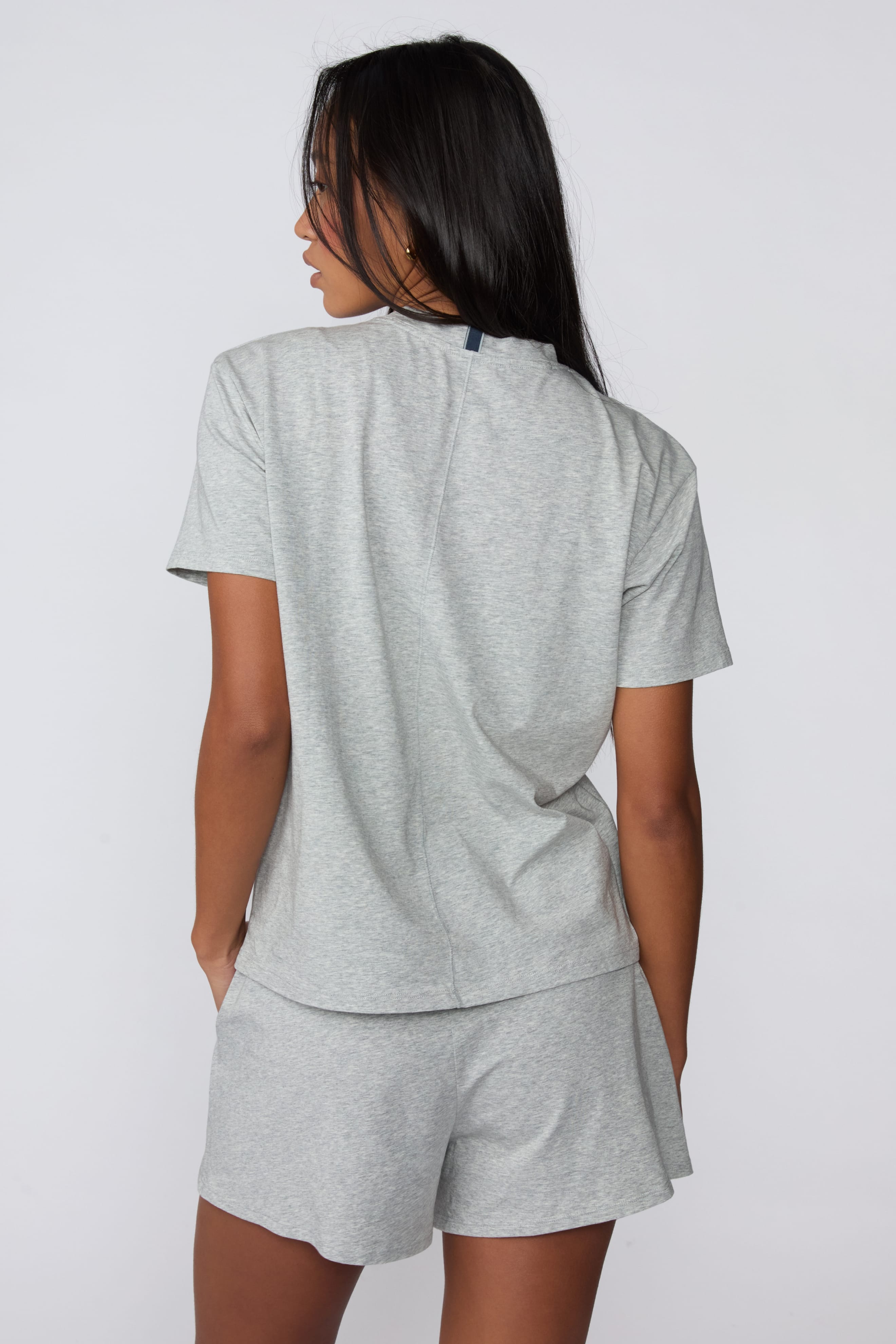 Cloud Cotton Pajama Shirt - Heather Grey