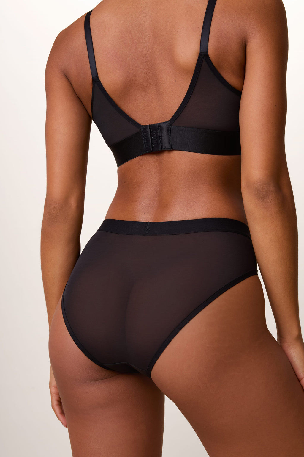 ComfortMesh™ Highwaist Brief - Black