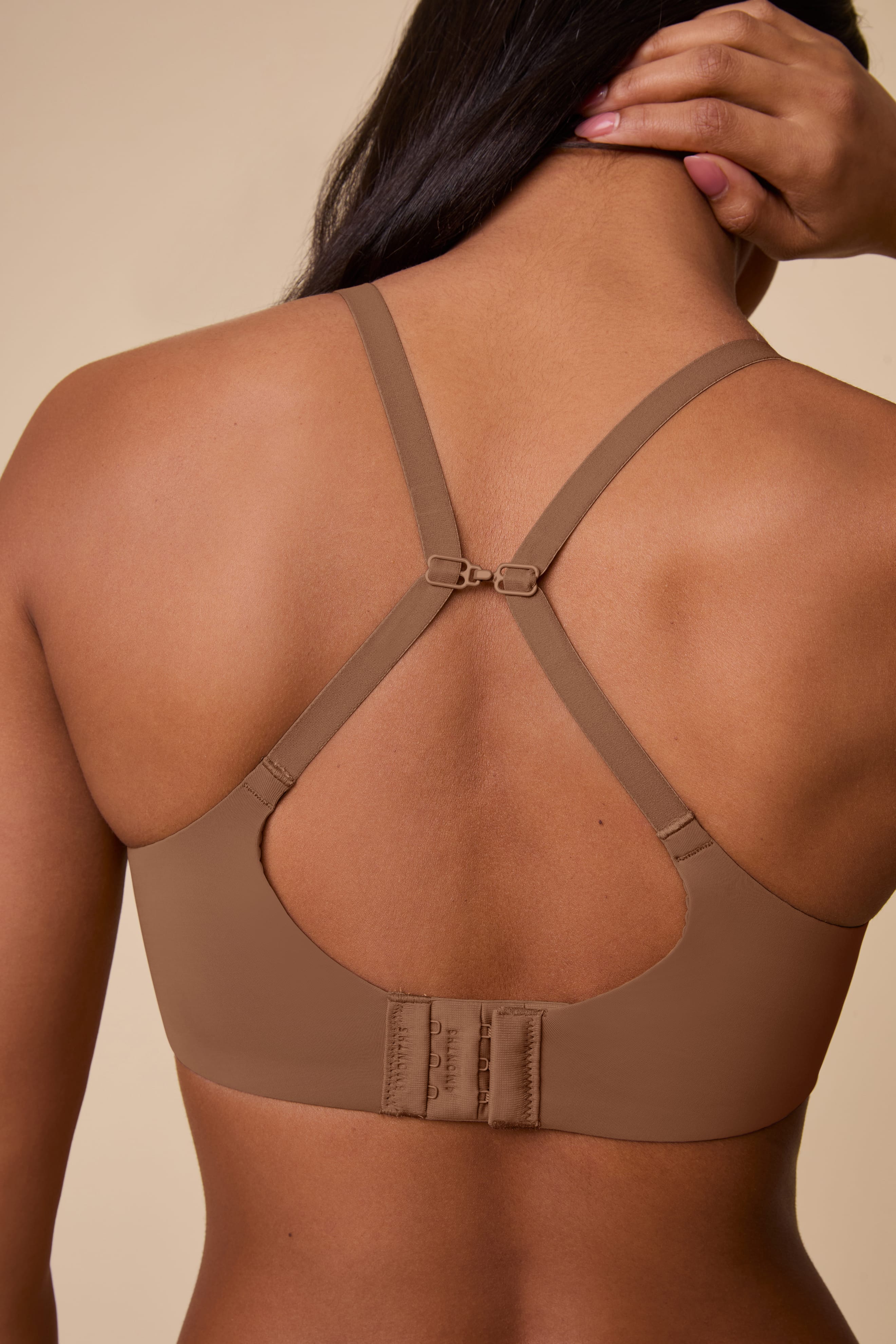Base Unlined Bra - Brown