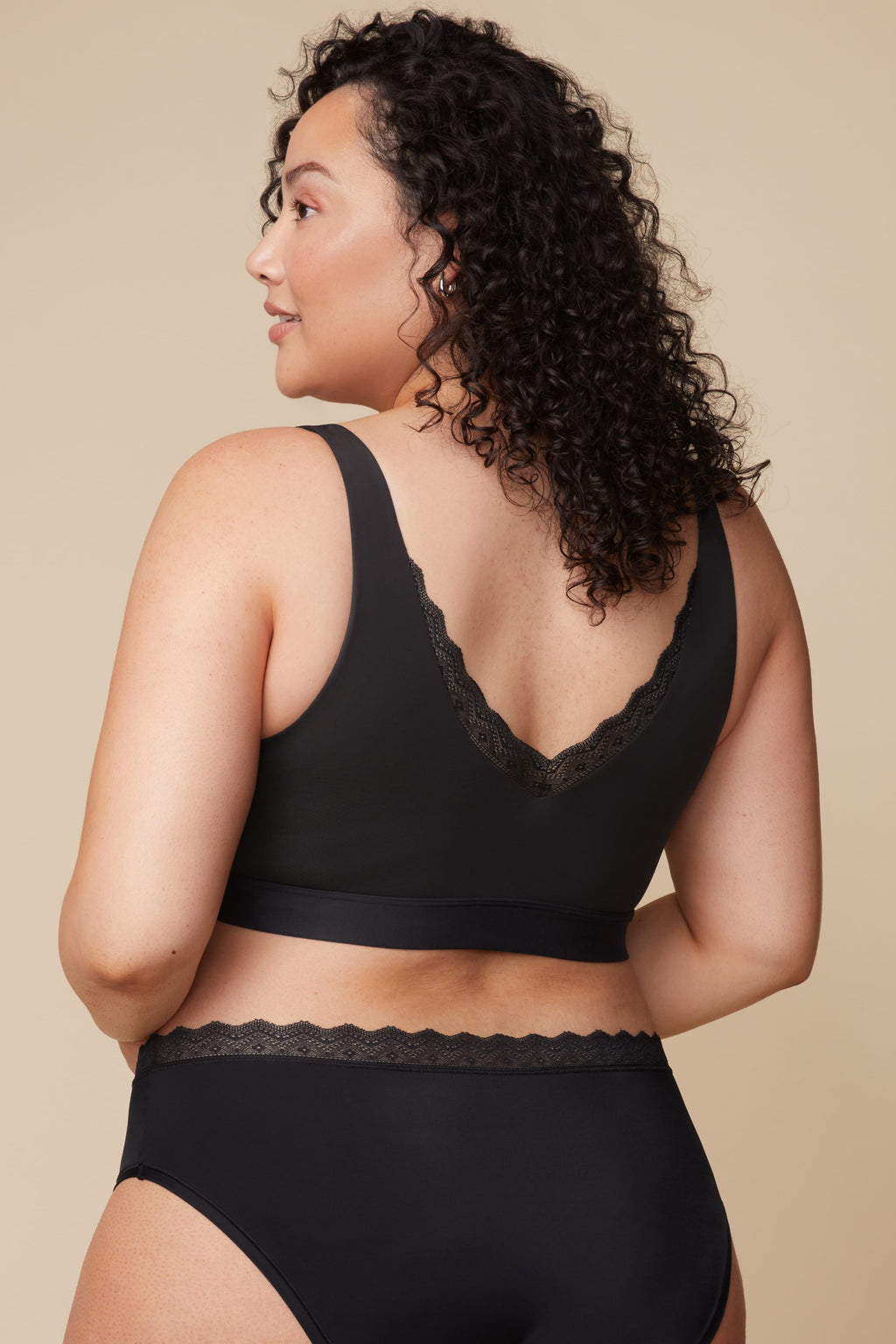 Bliss Lace Bralette - Black
