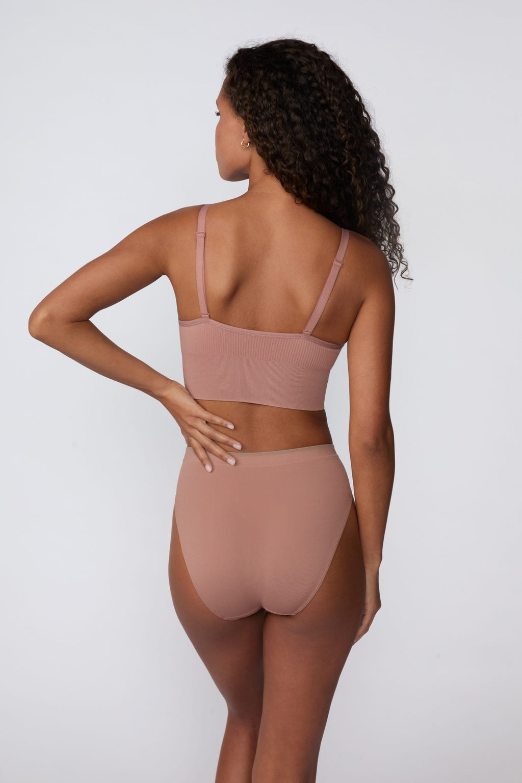 Smooth Seamless Brief - Plum
