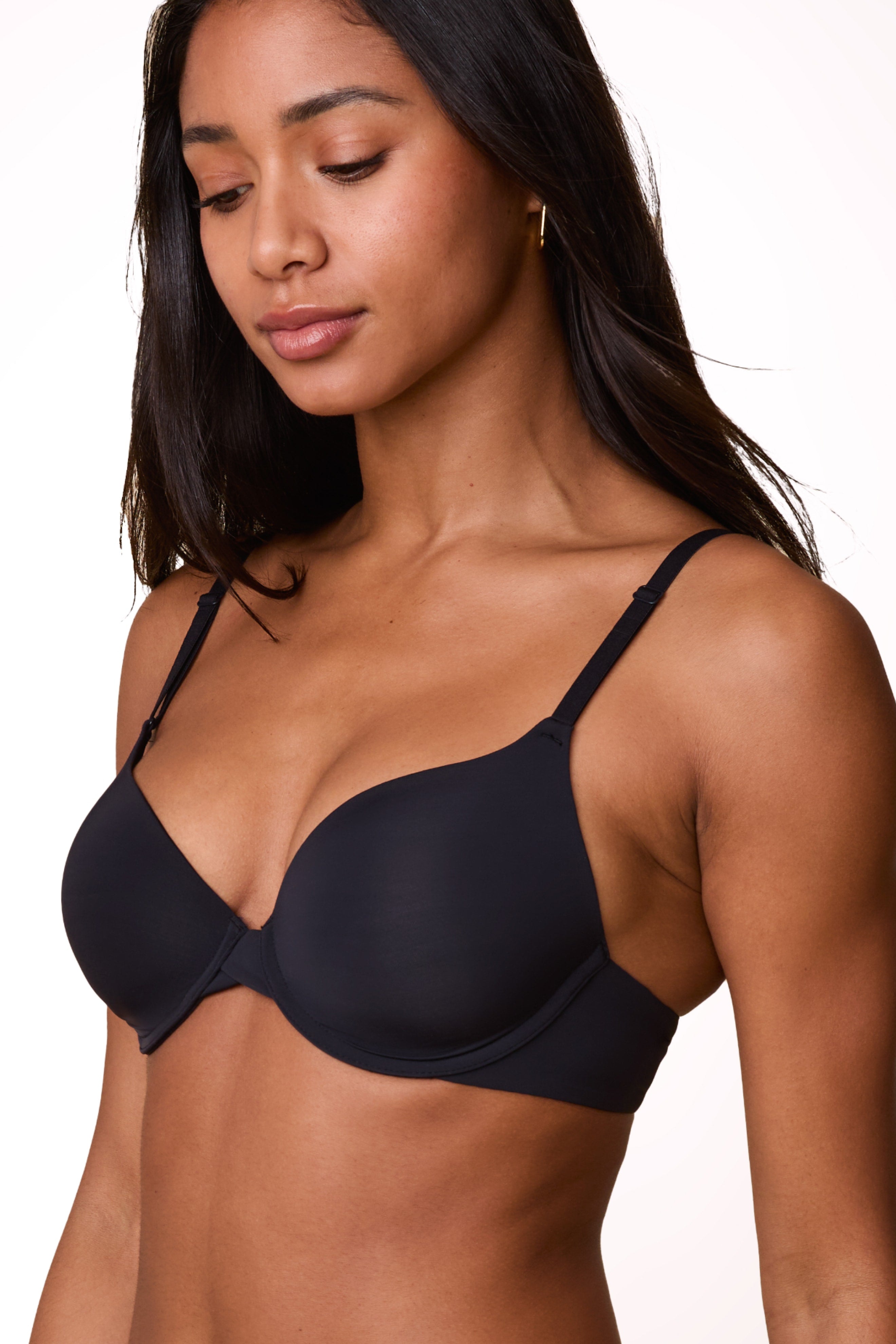 Base T-Shirt Bra - Black