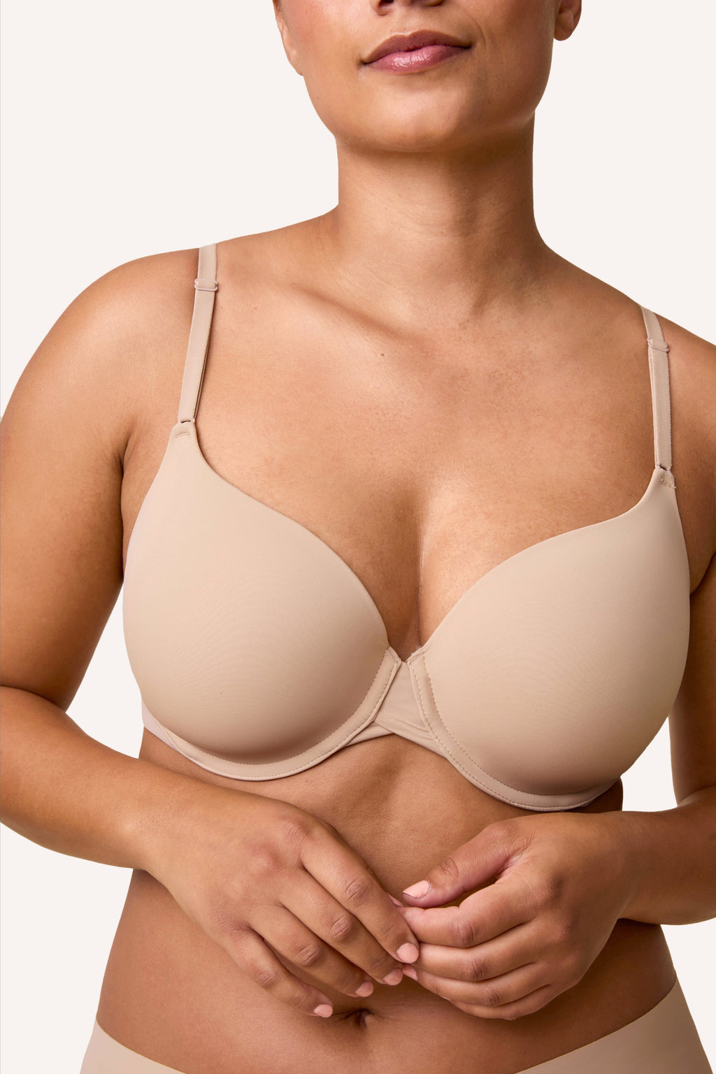 Base T-Shirt Bra - Beige