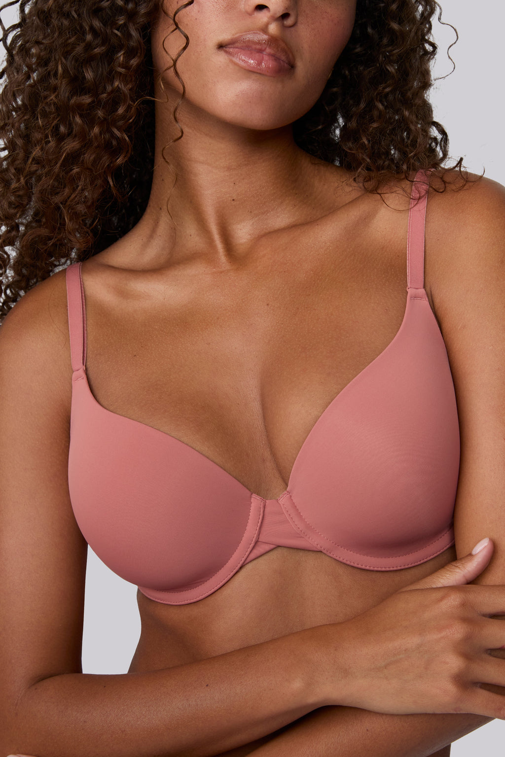 Base T-Shirt Bra - Cinnamon