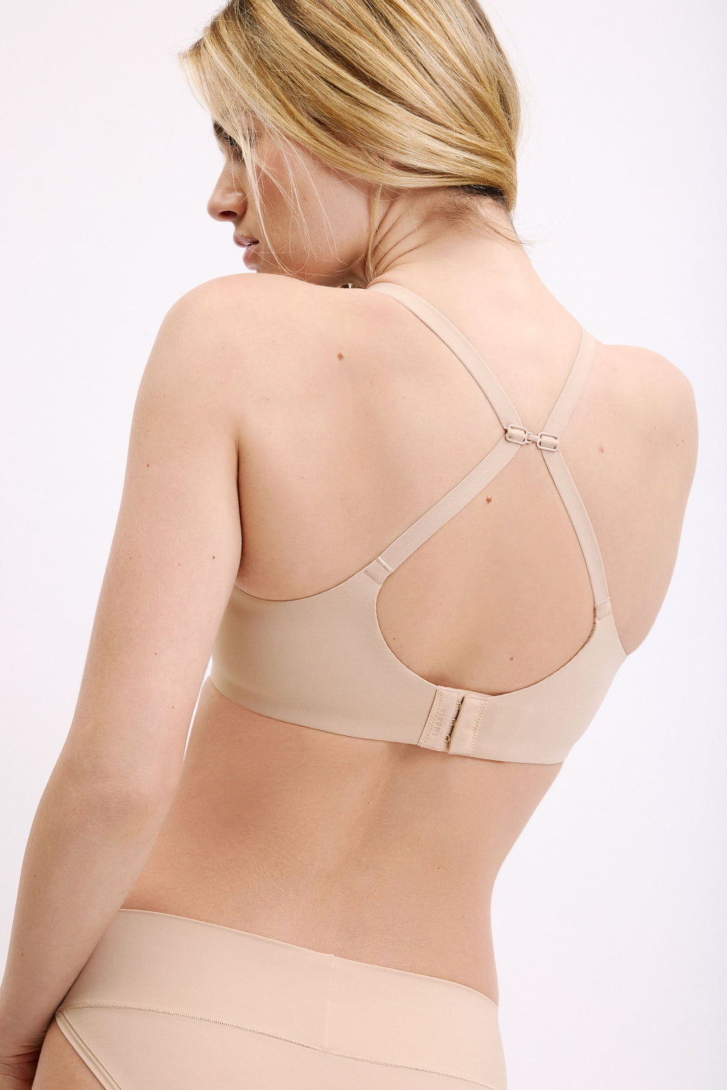 Base Unlined Bra - Beige