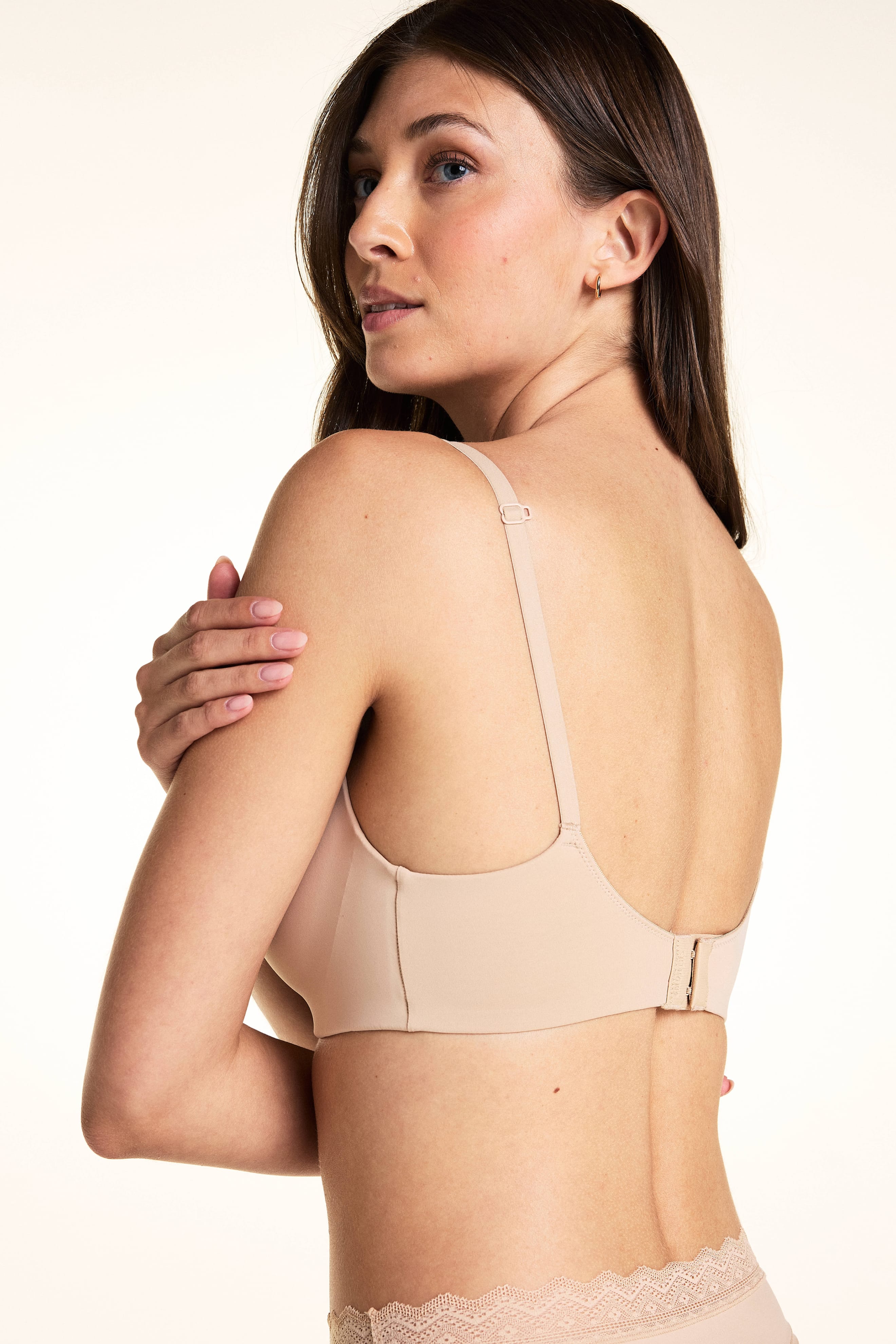 Base Wirefree T-Shirt Bra - Beige