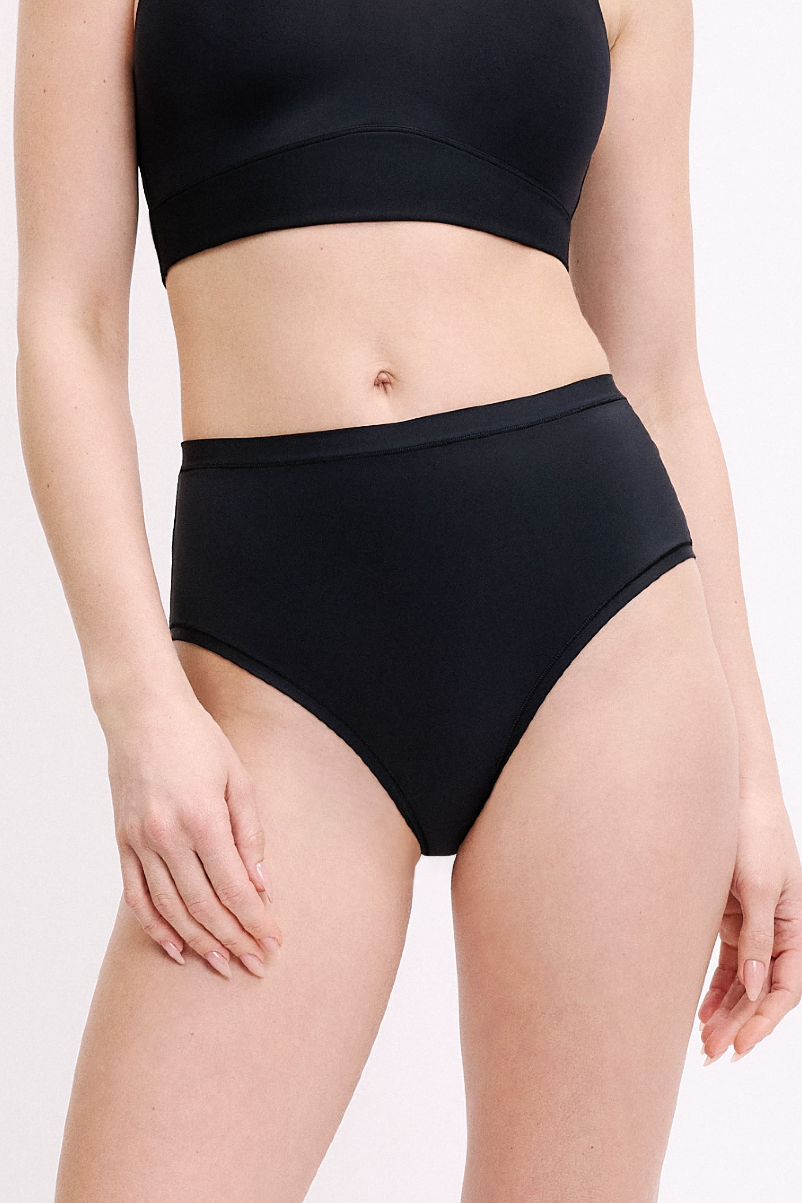 Bliss Highwaist Brief - Black