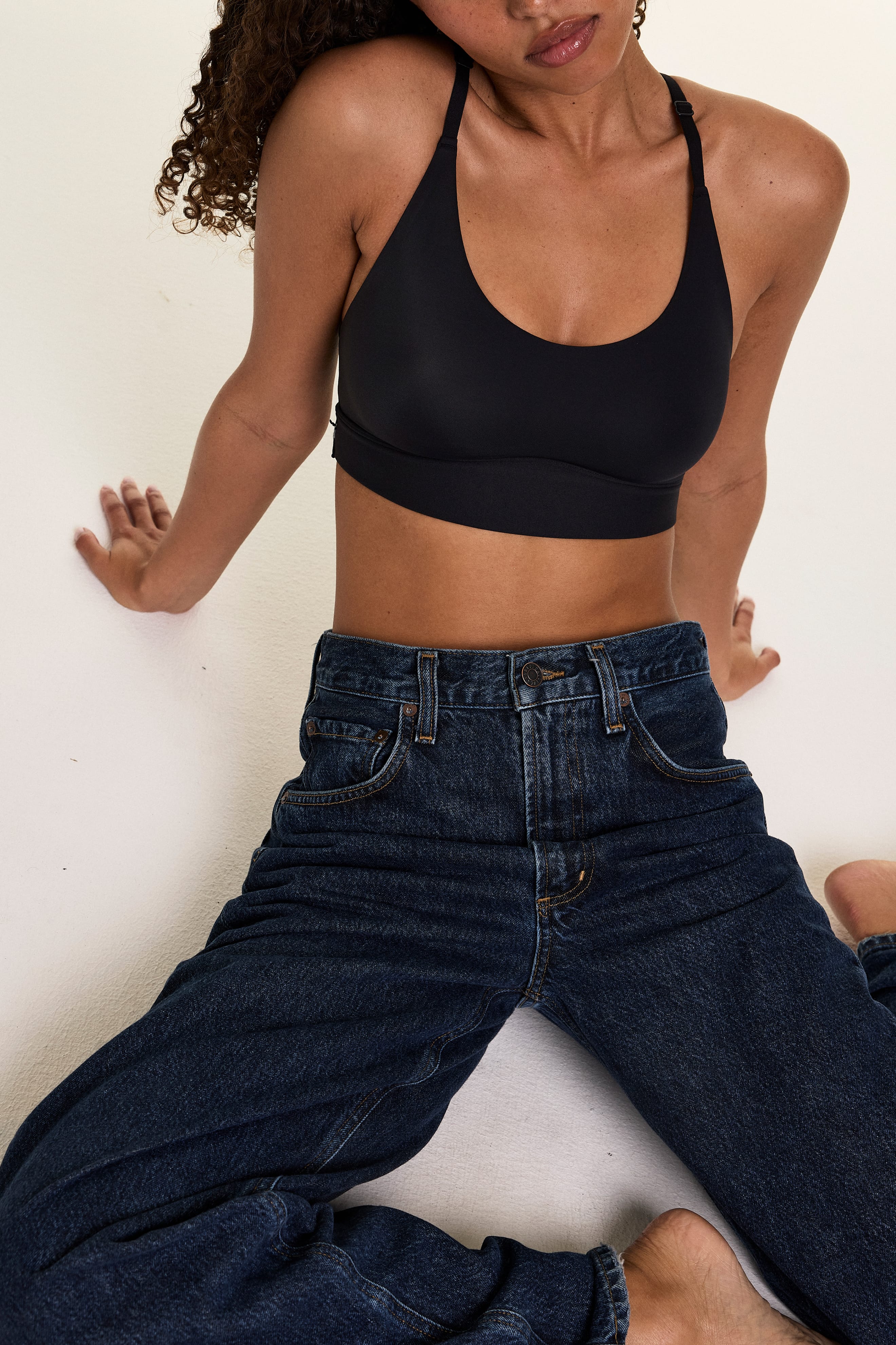 Bliss Racerback Bralette - Black
