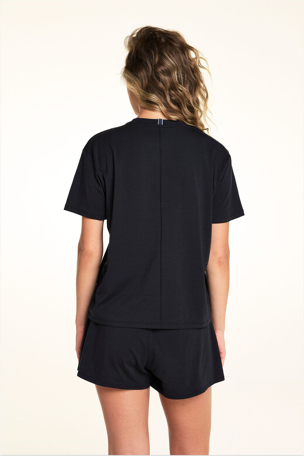 Cloud Cotton Pajama Shorts - Black