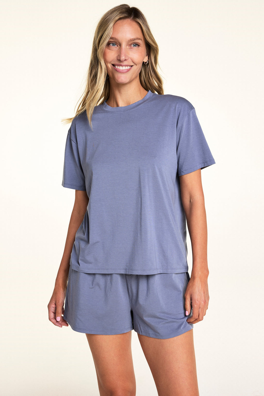 Cloud Cotton Pajama Shirt - Slate