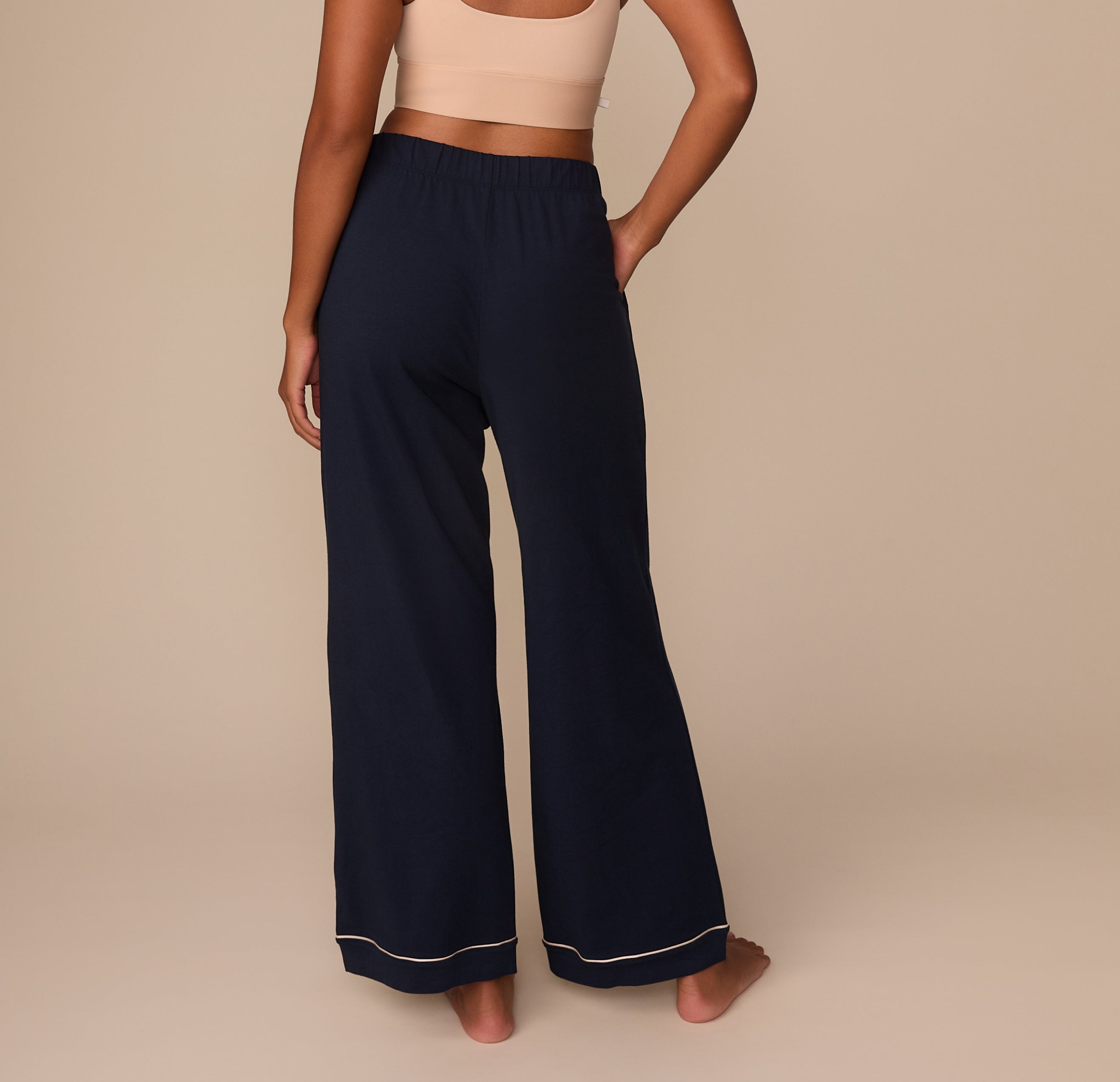 Perfect Pima Pajama Pants - Navy