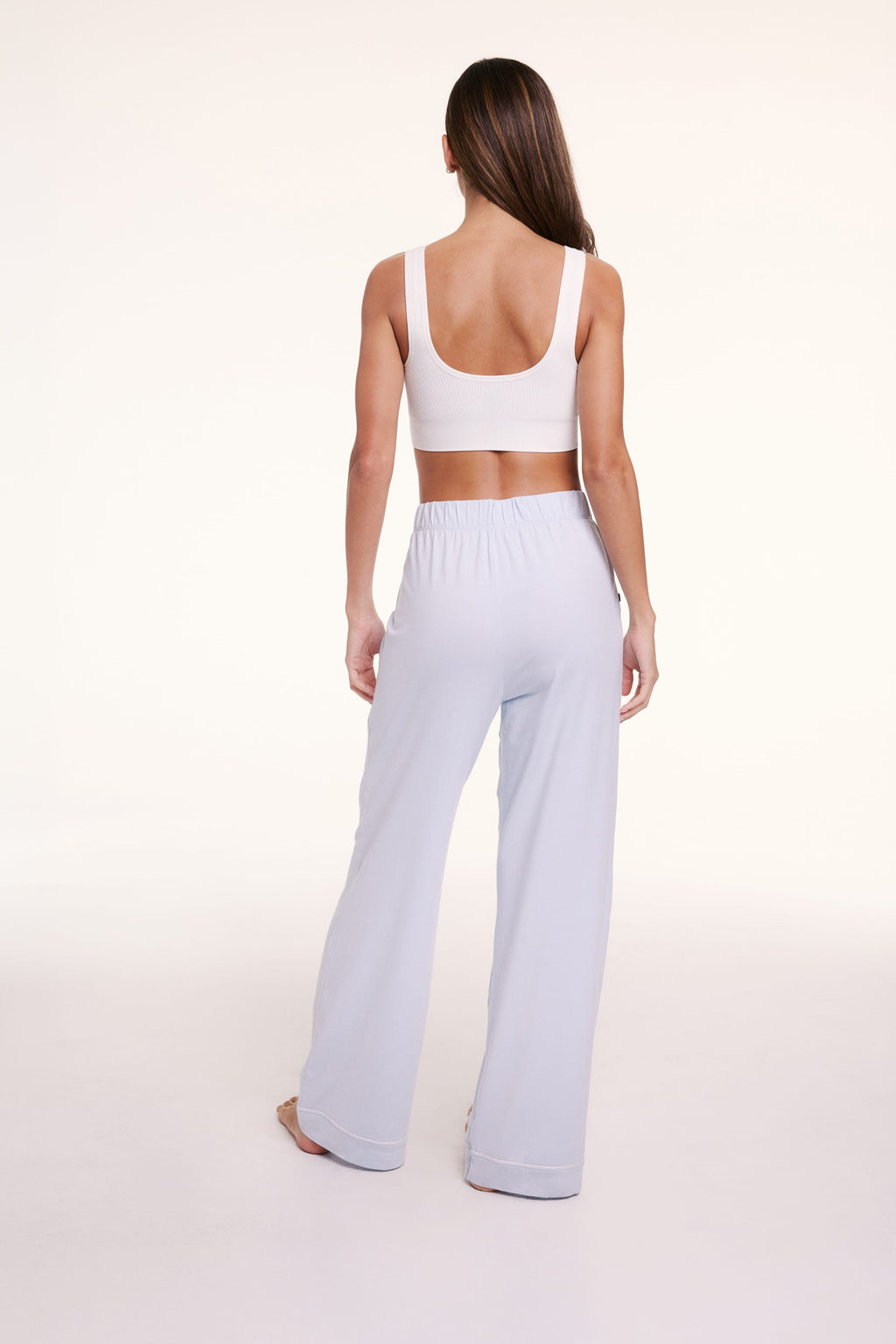 Perfect Pima Pajama Pants - Soft Blue